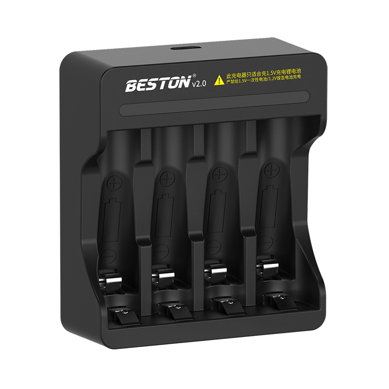 Beston 1.5V AA/AAA Rechargeable Lithium Battery Charger