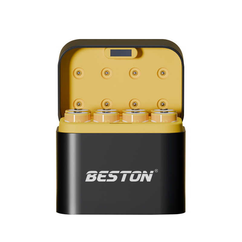 Beston high quality 8 slot 1.5V AA Rechargeable Lithium Battery Charger