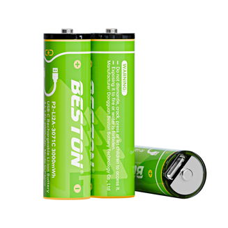 Beston USB 1.5V AA 锂充电电池 3000mWh